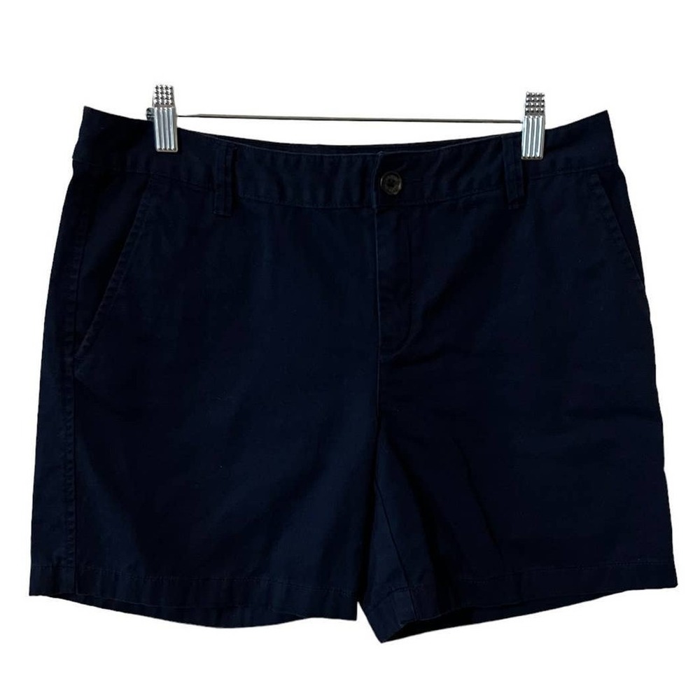 LRL Ralph Lauren Jeans Co Dark Navy‎ Blue Womens Shorts 8 Cotton Preppy Summer